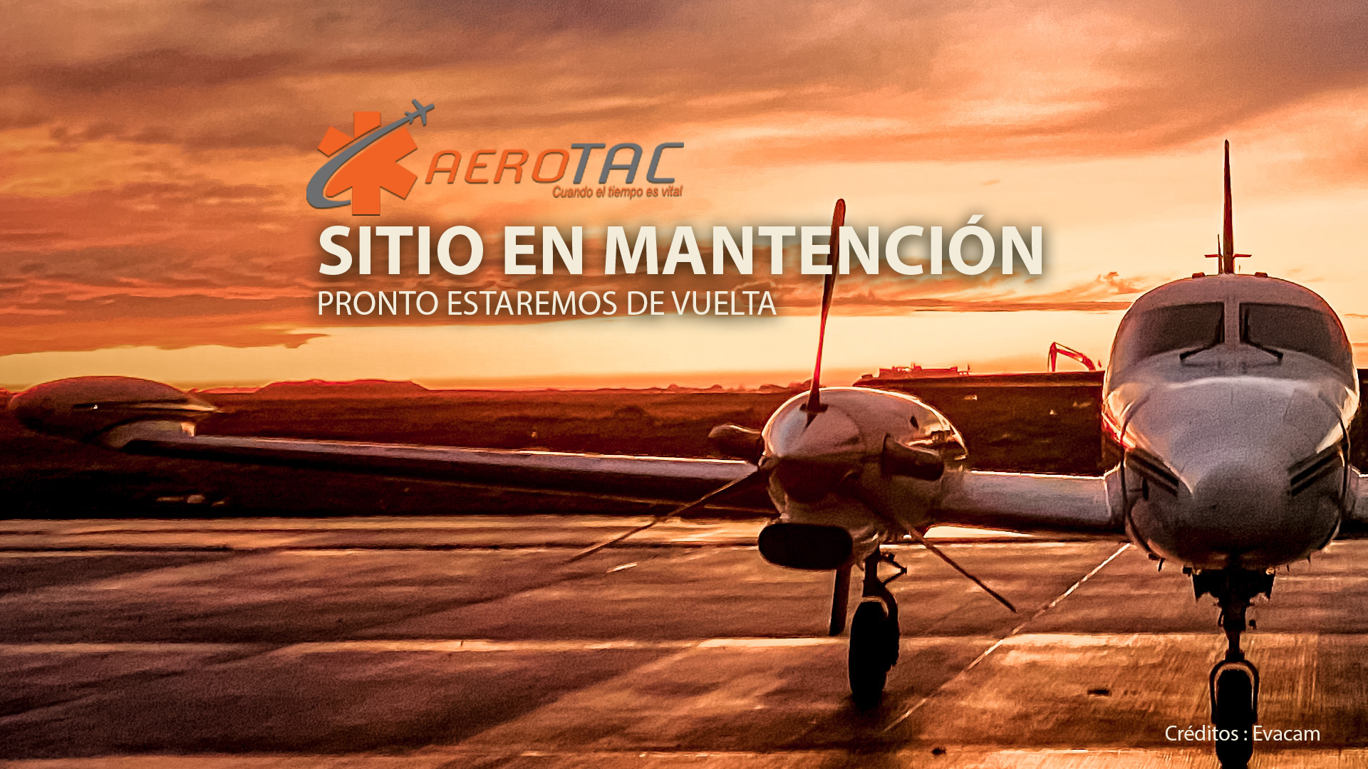 Aerotac - Sitio en Mantención